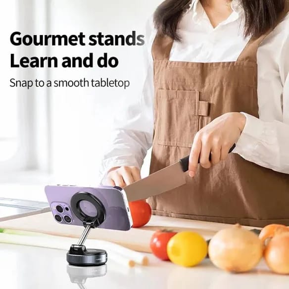 ATSK HUB Universal Adjustable Mobile Phone Holder for Desk & Car (K007)