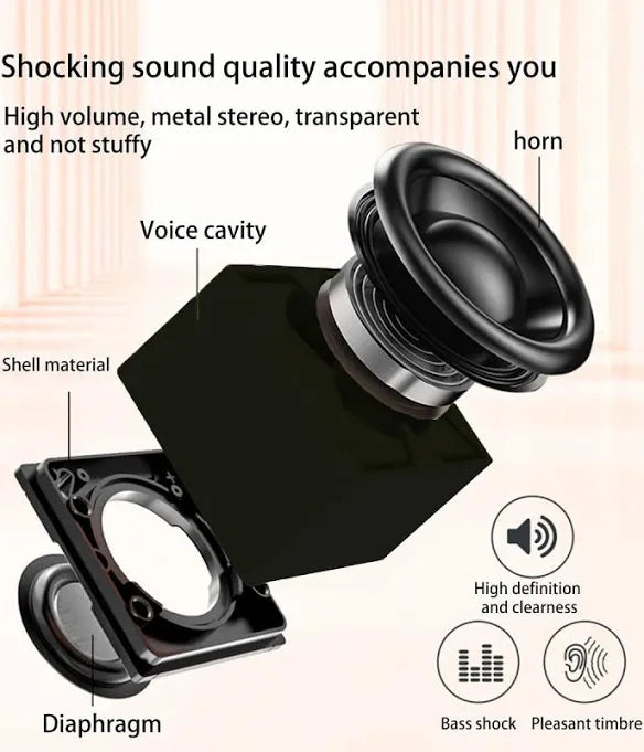 Cravico X1 Mini Bluetooth Party Speaker